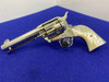 1981 Colt Single Action Army .45LC NICKEL 4.75" *GORGEOUS 3rd GEN EXAMPLE*
