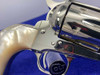 1981 Colt Single Action Army .45LC NICKEL 4.75" *GORGEOUS 3rd GEN EXAMPLE*