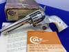 1981 Colt Single Action Army .45LC NICKEL 4.75" *GORGEOUS 3rd GEN EXAMPLE*
