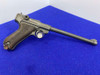 1914 LP-08 Erfurt Artillery Luger 7.65mm 8" *SCARCE EXAMPLE 1 of 23,000*