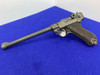 1914 LP-08 Erfurt Artillery Luger 7.65mm 8" *SCARCE EXAMPLE 1 of 23,000*