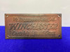 Vintage WRA Winchester Dealer Iron Sign Cartridges & Guns *DEALER DISPLAY*