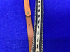Browning Horsehair Rifle Sling Black & White *VINTAGE LEATHER SLING*
