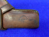 (2) Brauer Bros. Leather Revolver Holsters- St. Louis MO *VINTAGE HOLSTERS*