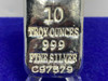 (1)* Istanbul Gold Refinery "IGR" 10oz *.999 FINE & POURED SILVER BAR* Mint