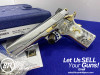 Colt Delta Elite MKIV 10mm *ABSOLUTELY GORGEOUS BRIGHT STAINLESS & 24K GOLD
