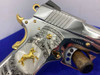 Colt Delta Elite MKIV 10mm *ABSOLUTELY GORGEOUS BRIGHT STAINLESS & 24K GOLD