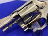1982 Smith Wesson 36 .38S&W Spl 2" *DESIRABLE NICKEL "NO-DASH" SMITH*