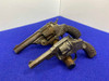 VINTAGE Double-Action Revolver Lot *HOPKINS ALLEN XL 3 & BELGIUM TOP-BREAK*