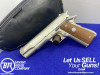 1972 Colt Government MKIV Series 70 .45 ACP 5" *STUNNING NICKEL FINISH*