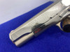 1972 Colt Government MKIV Series 70 .45 ACP 5" *STUNNING NICKEL FINISH*