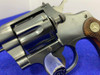 1950 Colt Officer's Model .38 Spl Blue 6" *FOURTH ISSUE EXAMPLE*