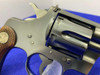 1950 Colt Officer's Model .38 Spl Blue 6" *FOURTH ISSUE EXAMPLE*