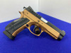 CZ 40P 40 S&W 4.25" Blk/Copper *AWESOME COPPERHEAD CAJUN GUN WORKS PACKAGE*