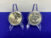 (2)* Engelhard American Prospector -VINTAGE- 2oz .999 FINE SILVER- Desirable-GID1149396890