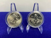 (2)* Engelhard American Prospector -VINTAGE- 2oz .999 FINE SILVER- Desirable