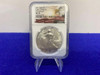 *2021 American SILVER Eagle MS70 Landing T-2 First Release 35th Anniversary