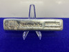 (1)* Scottsdale Silver 20 Troy Oz Fine POURED 20oz Bar .999 PURE SILVER