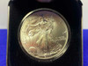 *American Silver Eagle -2000 Issue- Orig Case & COA *1 Troy Ounce Silver*