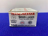 Winchester USA 9mm Luger 500Rds *EXCELLENT TARGET/RANGE AMMO*