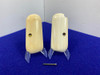 Set Of Colt Auto 32 Cal / 380 Cal Grips *GENUINE IVORY COLT GRIPS*