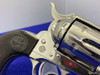 *1959 Colt Single Action Army .38 Spl Nickel 5.5" *1 OF ONLY 242 EVER MADE*