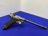 1920 DWM Commercial Artillery Luger 9mm 8" *RARE REWORK EXAMPLE*