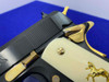 Colt Government .45ACP 5" *ROYAL BLUE with STUNNING GOLDEN ACCENTS*
