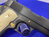 Colt Government .45ACP 5" *ROYAL BLUE with STUNNING GOLDEN ACCENTS*