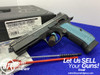 CZ Shadow 2 SA 9mm Luger Black 4.89" *EYE CATCHING BLUE ALUMINUM GRIPS*