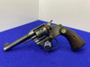 1928 Colt Police Positive .38 NP Blue 4" *VINTAGE "SECOND ISSUE" MODEL*