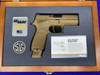 Sig Sauer P320M-18 COMMEMORATIVE 9mm Coyote 3.9 US MILITARY LIMITED EDITION