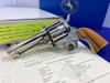 1994 Colt Single Action Army .45 Nickel *COLT CUSTOM SHOP* Astonishing Set!