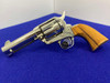 1994 Colt Single Action Army .45 Nickel *COLT CUSTOM SHOP* Astonishing Set!
