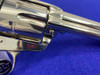 1994 Colt Single Action Army .45 Nickel *COLT CUSTOM SHOP* Astonishing Set!