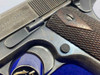 1918 Colt 1911 US Army .45 ACP Blue 5" *ICONIC LATE WWI 1911* Superb