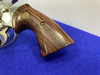 1970 Colt Python Nickel 6" -DESIRABLE COLT CUSTOM SHOP EXAMPLE-  