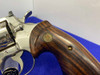 1970 Colt Python Nickel 6" -DESIRABLE COLT CUSTOM SHOP EXAMPLE-  
