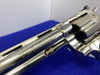1970 Colt Python Nickel 6" -DESIRABLE COLT CUSTOM SHOP EXAMPLE-  