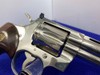 1970 Colt Python Nickel 6" -DESIRABLE COLT CUSTOM SHOP EXAMPLE-  