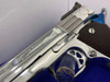 *Smith Wesson 945-1 PC .45ACP 5" - MIRRORED STAINLESS - FIRE BLUE ACCENTS