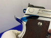 *Smith Wesson 945-1 PC .45ACP 5" - MIRRORED STAINLESS - FIRE BLUE ACCENTS
