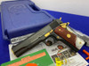 *Colt Government .45ACP 5" *STUNNING GOLDEN ACCENTS* Mint Example
