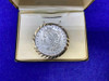 *1889 Morgan Silver Dollar *VINTAGE MONEY CLIP* -Excellent- 90% PURE SILVER