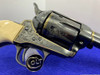 *Colt Single Action Army Set .45 *"B" COVERAGE MASTER ENGRAVED-DENNIS KIES*