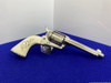 *Colt Single Action Army Set .45 *"B" COVERAGE MASTER ENGRAVED-DENNIS KIES*