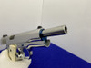 *Colt Government .38 Super 5" -MIRRORED STAINLESS- *FIRE BLUE ACCENTS*