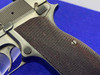 *1973 Browning Hi-Power 9mm Blue 4 5/8" *BELGIAN MANUFACTURED PISTOL*