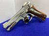 Smith & Wesson 659 9mm 4" *ABSOLUTELY STUNNING BRIGHT STAINLESS FINISH*