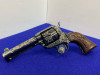 Ruger Blackhawk .357 -STAINLESS INLAYED HAND ENGRAVED- Brian Cosby Custom